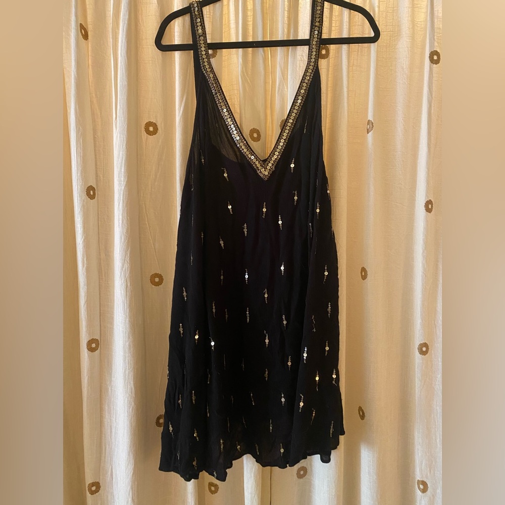 Free People Sequin Mini Dress